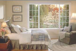 archway windows and doors large bedroom window white walls