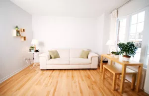 archway addition renovation wood floors